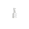 Brass Charms, Long-Lasting Plated, Rack Plating, Cadmium Free & Lead Free, Letter E, 9.5x6x2mm, Hole: 5x2.5mm