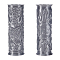 2Pcs 2 Styles Polylactic Acid Mold, Clay Roller, Column, Mixed Shapes, 105x36mm, 1pc/style