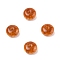 Opaque Resin Beads, Rondelle, Chocolate, 8x5mm, Hole: 1.5mm
