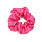 Satin Fibre Hair Ties for Girls Women, Cerise, 90mm