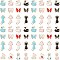 Alloy Enamel Pendants, Mixed Shapes, Light Gold, Mixed Color, 96pcs/box