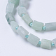 Chapelets de perles de jade naturel G-F568-294-3