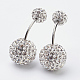 304 Stainless Steel Belly Rings AJEW-G011-07-2