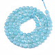 Природных амазонит бисер нитей G-R462-009-2