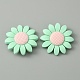 Силиконовые бусины в виде подсолнуха SIL-WH0019-17B-2
