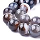 Dyed & Heated Natural Agate Round Beads Strands G-E230-01-14mm-4