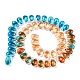 Chapelets de perles en verre transparente   GLAA-B014-01B-1