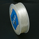 韓国製弾性水晶の線  DIYジュエリービーズストレッチコードのパーツ  透明  1mm  約37.18ヤード（34m）/ロール OCOR-I002-1.0mm-2