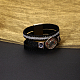 Fashion Zinc Alloy Leather Cord Bracelets BJEW-BB26698-1-6
