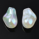 Perles acryliques placage irisé arc-en-ciel PACR-S221-007-2