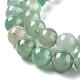 Chapelets de perles en aventurine vert naturel G-Q462-8mm-20A-3