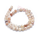 Chapelets de perles en agate naturelle de fleurs de cerisier G-I213-23-8mm-2