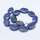 Chapelets de perles en lapis-lazuli naturel G-F530-01-28x18mm-2