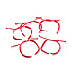 Cuerda de nylon trenzado para la toma de la pulsera DIY AJEW-M001-11-1