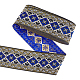 Ethnic Style Embroidery Polyester Ribbons OCOR-WH0060-56B-1