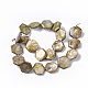 Drawbench Süßwasserschale Perlen Stränge SHEL-T014-013D-2