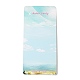 Rectangle Sky Print Paper Jewelry Display Cards AJEW-A051-06-1