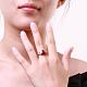 Laiton magnifique anneaux zircone cubique triangle de doigts pour les femmes RJEW-BB04147-A-7G-5