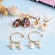 3 Pairs 3 Style 304 Stainless Steel Dangle Earrings EJEW-SZ0001-32-4