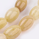 Topazio naturale perle di giada fili G-P340-06-8x13mm-3