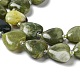 Jade de xinyi naturel / brins de perles de jade du sud de la Chine G-E614-A20-01-3