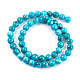 Natural Magnesite Beads Strands TURQ-F010-02-2