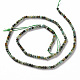 Fili di perle naturali di turchese africano (diaspro) G-S362-099-2