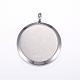 316 Surgical Stainless Steel Diffuser Locket Pendants STAS-H390-05P-3