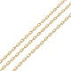 Brass Cable Chains CHC-O001-17G-1