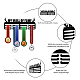 Support de mur d'affichage de support de cintre de médaille de fer de mode ODIS-WH0021-003-4