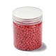 1300 Stück runde Saatperlen aus Glas mit Backfarbe SEED-YW0002-20B-6