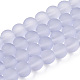 Chapelets de perles en verre transparent GLAA-S031-8mm-25-1