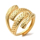 Регулируемые женские кольца из светлой латуни из светлого золота RJEW-A022-01A-3