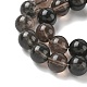 Натуральные ледяные обсидиановые бусинки G-P590-A03-10mm-02-4