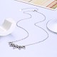 925 Sterling Silver Pendant Necklaces NJEW-BB30173-4