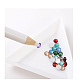 Bandejas de clasificación de rhinestone triangulares para decoración de uñas de polipropileno (pp) X-MRMJ-G003-02-5