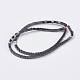 Non-Magnetic Synthetic Hematite Beads Strands G-H1077-1-2