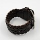 Imitation Leather Bracelets BJEW-MSMC002-05-2