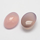 Natural Pink Agate Cabochons G-D860-A07-1