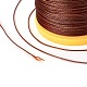 Cordón redondo de poliéster encerado YC-E004-0.65mm-N623-3