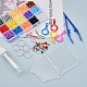 Kits de fabrication de porte-clés et de sangles de téléphone bricolage DIY-YW0003-38-6