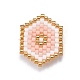 MIYUKI & TOHO Handmade Japanese Seed Beads Links SEED-A029-HA01-2