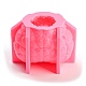 Valentinstag 3D geprägte Rosen-Liebesherz-Kerzenformen SIMO-H015-04-2