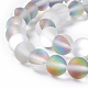 Synthetic Moonstone Beads Strands G-E573-01B-14-3