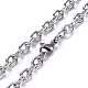 304 Stainless Steel Pendant Necklaces NJEW-O113-07P-5