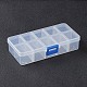 Organizador de cajas de plástico de almacenamiento&nbsp;CON-WH0001-02A-1