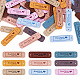Этикетки из микрофибры DIY-TA0003-14-1