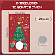 CRASPIRE 120 Sets Scratch Off Cards with Scratch Off Stickers Merry Christmas Funny Scratch Cards and Stickers DIY Coupon Cards DIY-CP0006-92O-2