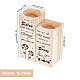 Wooden Candle Holder AJEW-WH0257-004-2