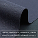 模造革生地  衣類用アクセサリー  ブラック  135x30x0.12cm DIY-WH0221-23A-4